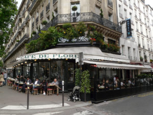 Para visitar París y tomar algo, el café de flore