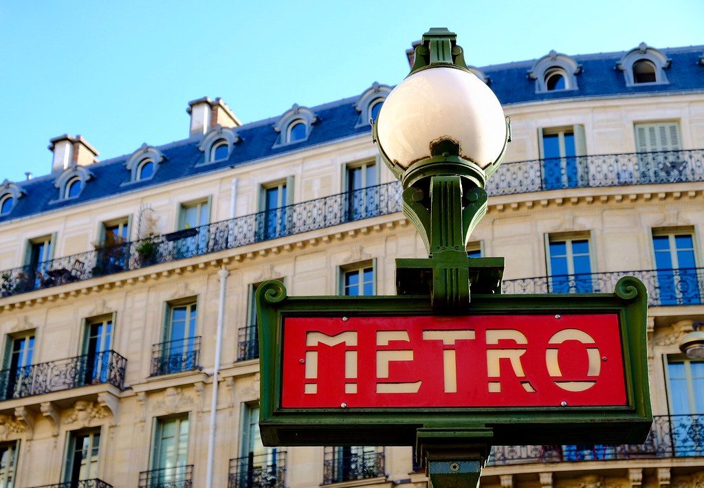 metro de parís transporte público